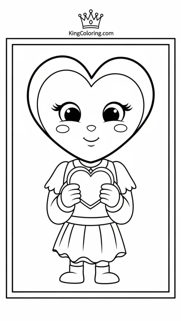 Heart holding a smaller heart