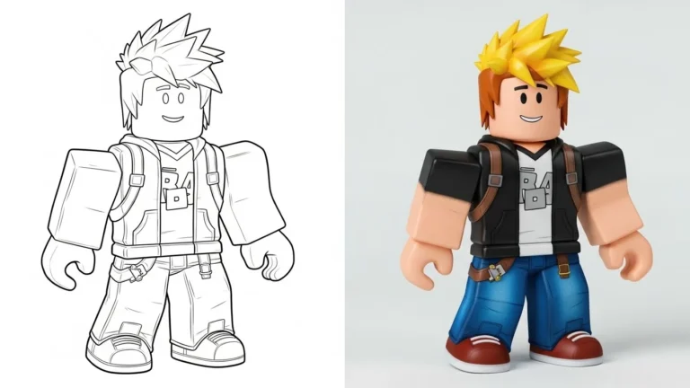 Roblox Coloring Pages Printable