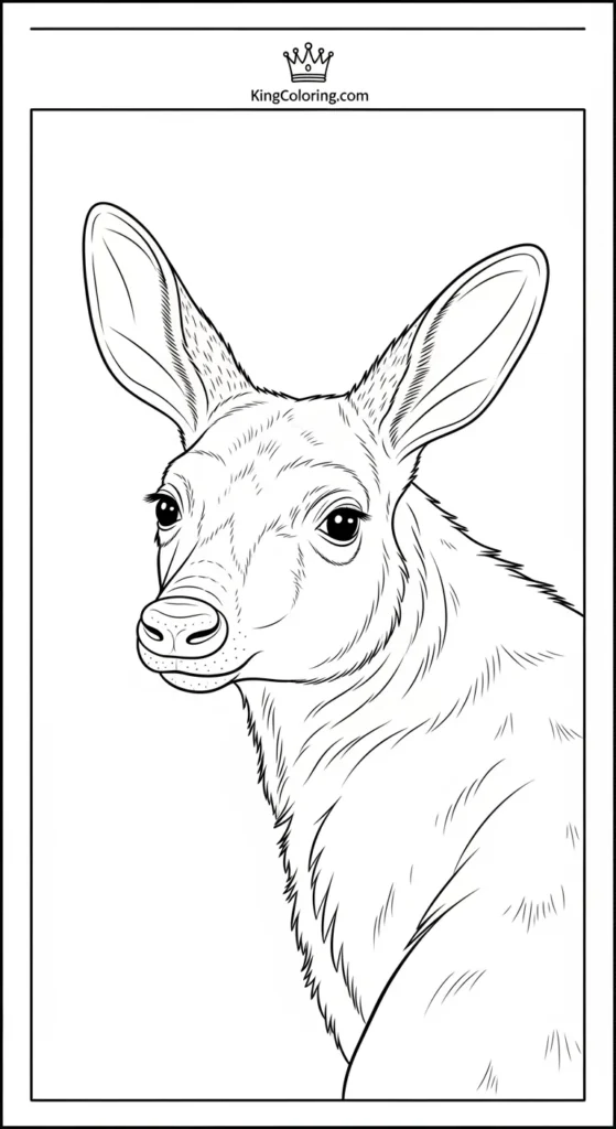 Aardvark Looking Over Shoulder