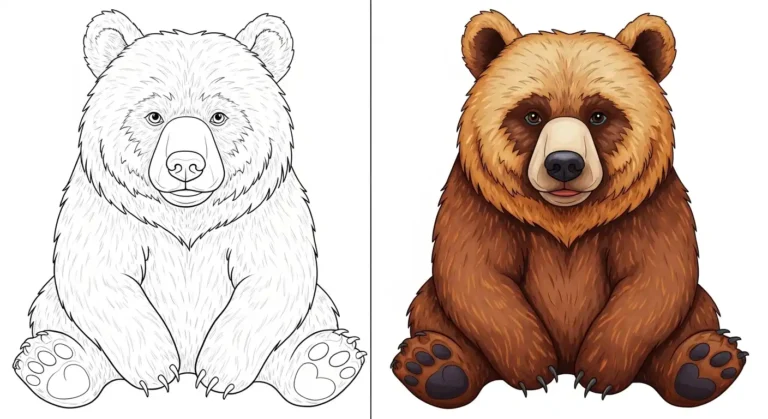 Bear Coloring Pages