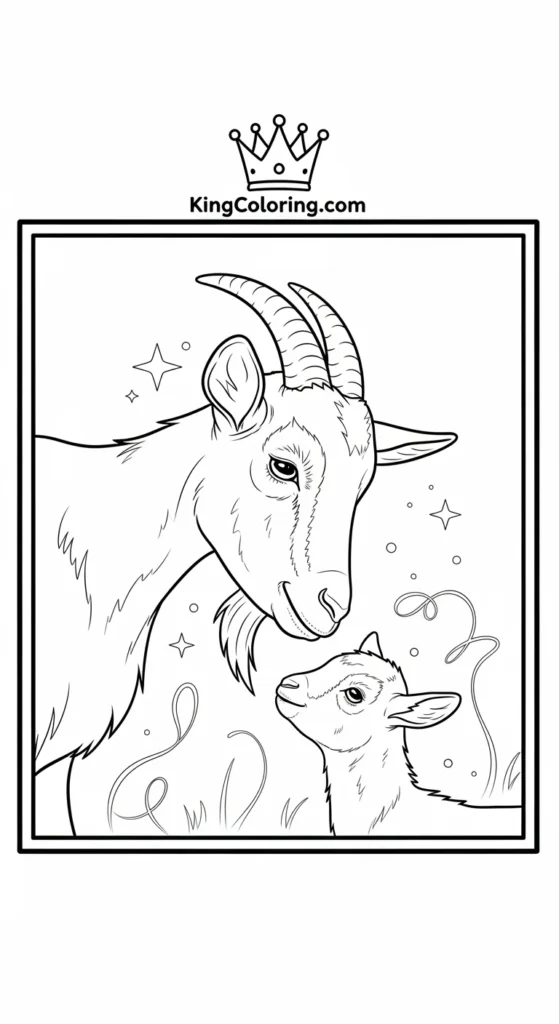 Farm animal coloring pages