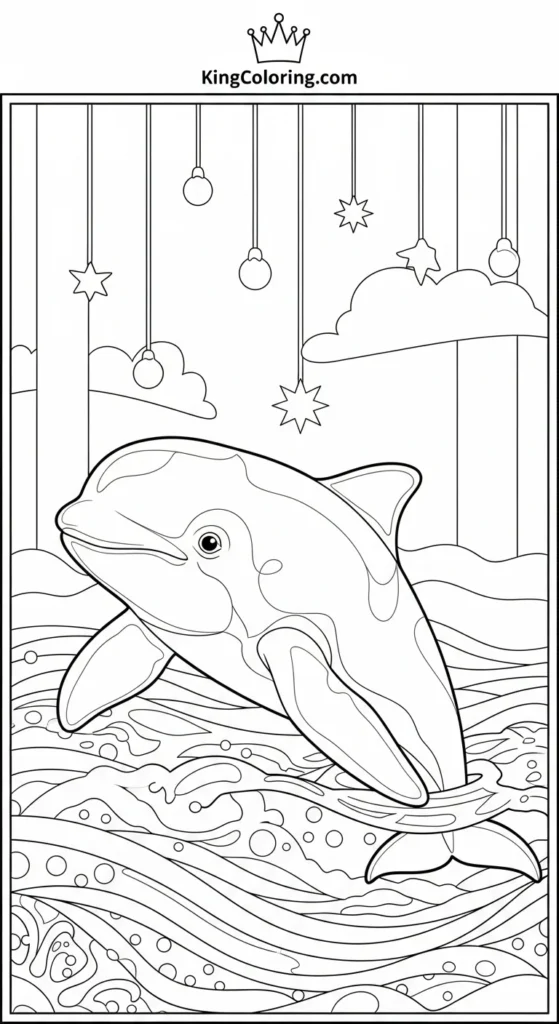 Porpoise Surfacing To Breathe